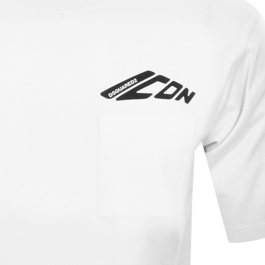 DSQUARED2 Logo T Shirt White | Mainline Menswear United States